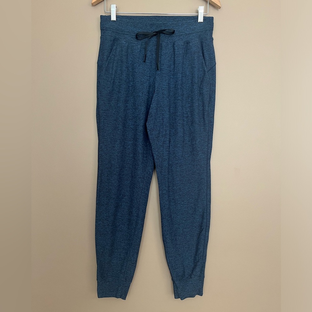 {Lululemon} Ready To Rulu Jogger Pant 29" in Heathered True Navy / Black - 8